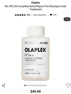 Olaplex No.3PLUS Complete Hair Treatment